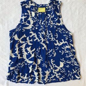 Mave Anthropology Sleeveless Blouse
